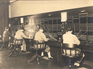 Women_Norddeutsche Bank, Telefonzentrale1929